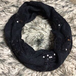 Sequin infinity scarf